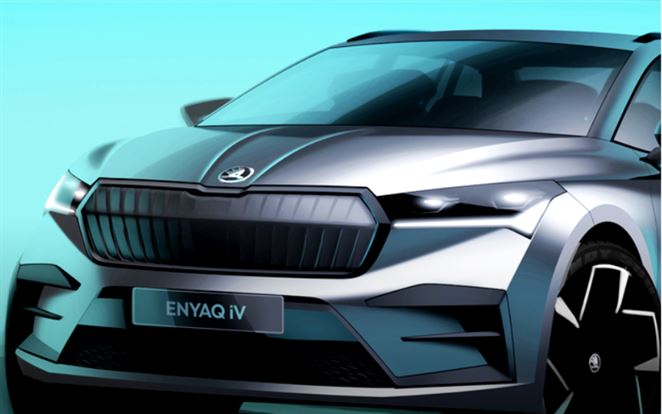 Škoda ukázala novú skicu svojho prvého SUV elektromobilu
